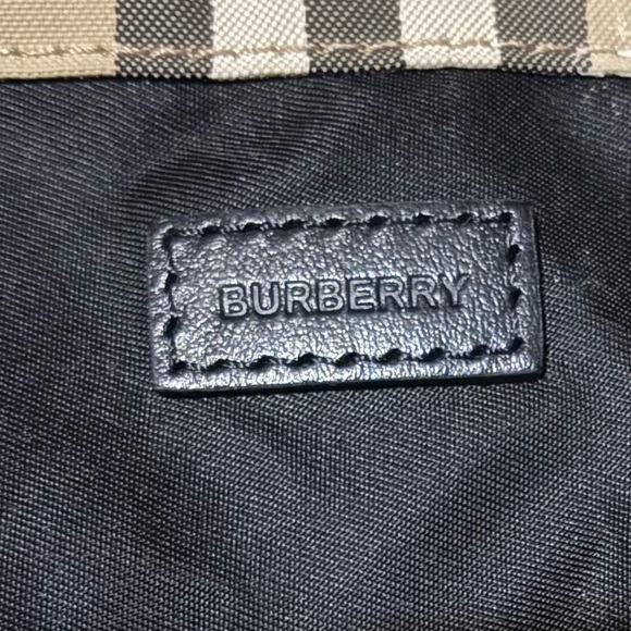 Burberry Icon Stripe drawcord Pouch Bag - Picture 8 of 12